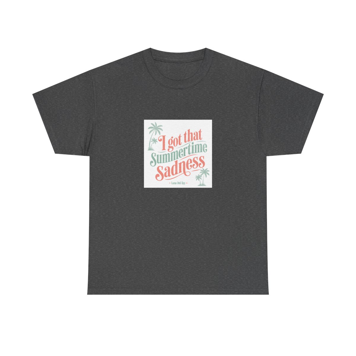 Lana Del Rey "I got that summertime sadness" Unisex Tee - alternate angle 4, merchandise