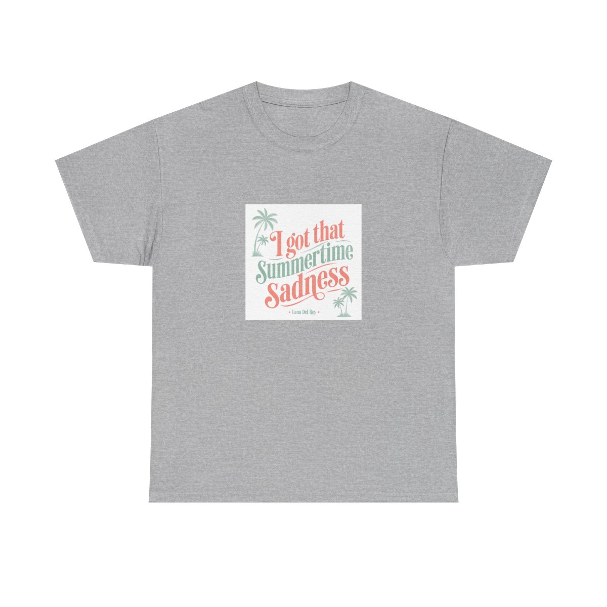 Lana Del Rey "I got that summertime sadness" Unisex Tee - alternate angle 3, merchandise