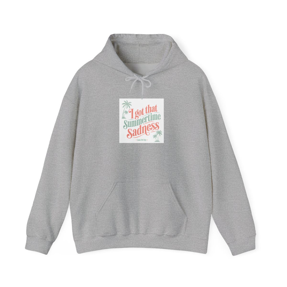 Lana Del Rey "I got that summertime sadness" Hoodie - alternate angle 3, merchandise