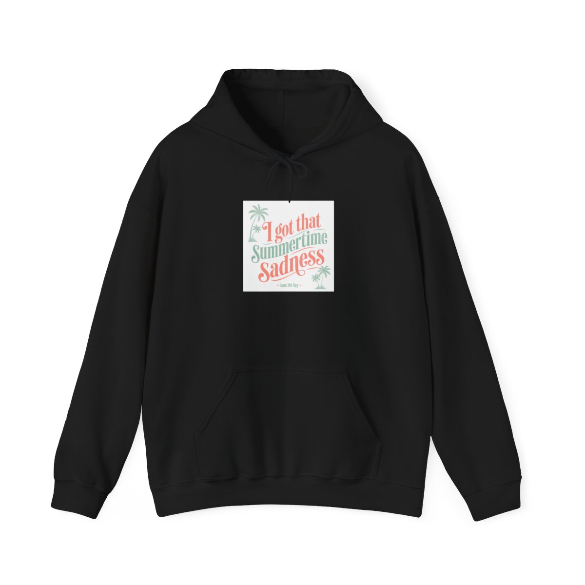 Lana Del Rey "I got that summertime sadness" Hoodie - alternate angle 2, merchandise