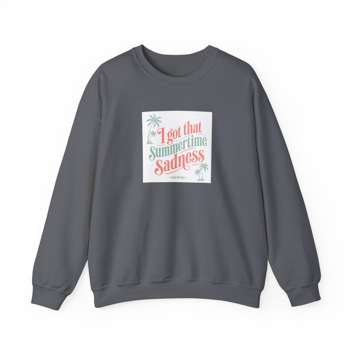 Lana Del Rey "I got that summertime sadness" Crewneck - alternate angle 5, merchandise