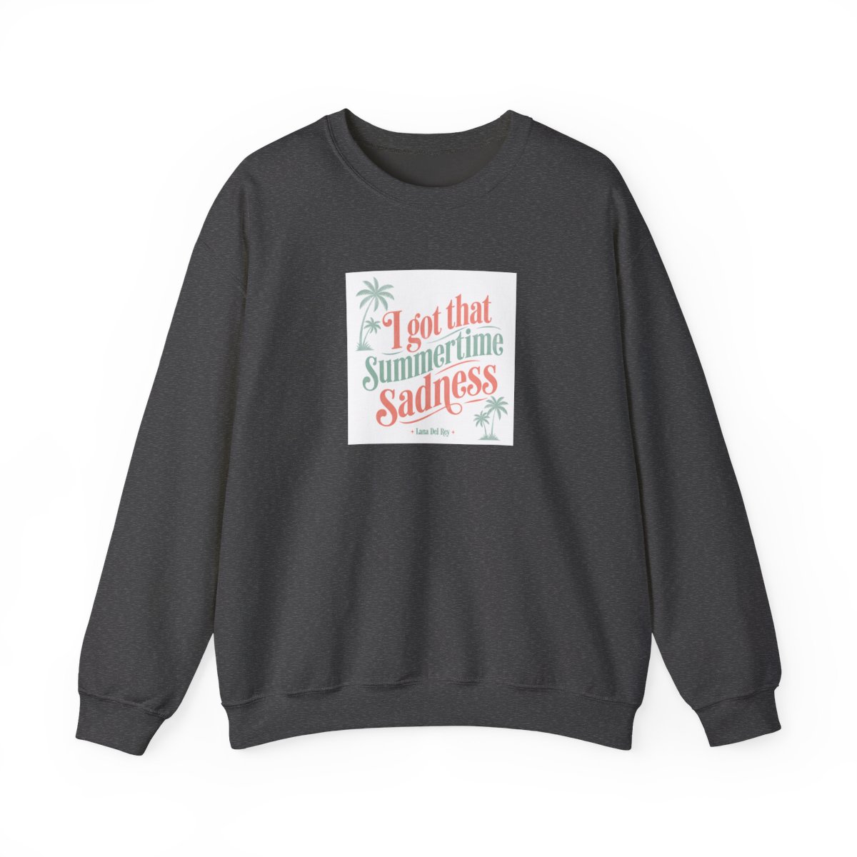 Lana Del Rey "I got that summertime sadness" Crewneck - alternate angle 4, merchandise
