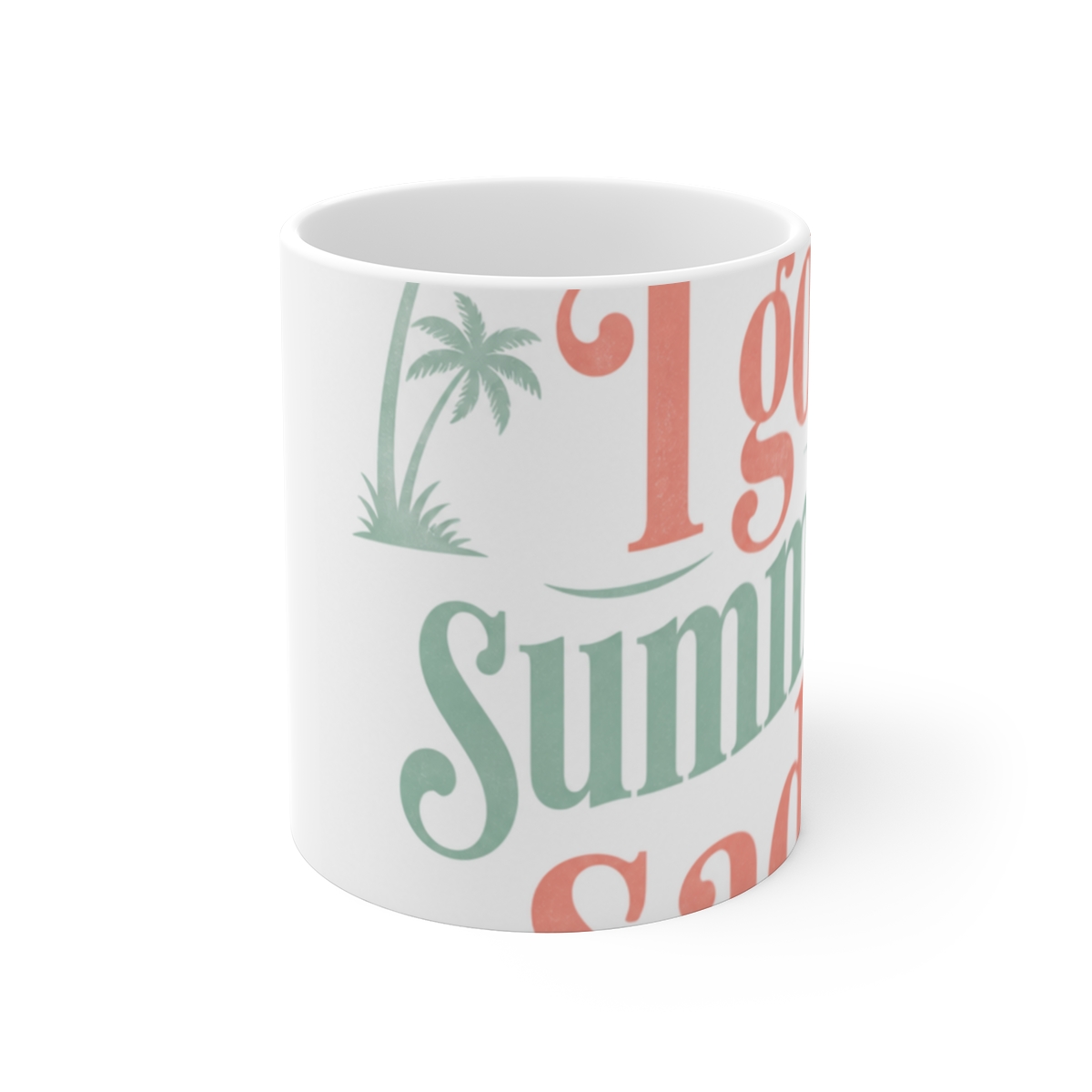 Lana Del Rey "I got that summertime sadness" White Mug - alternate angle 1, merchandise