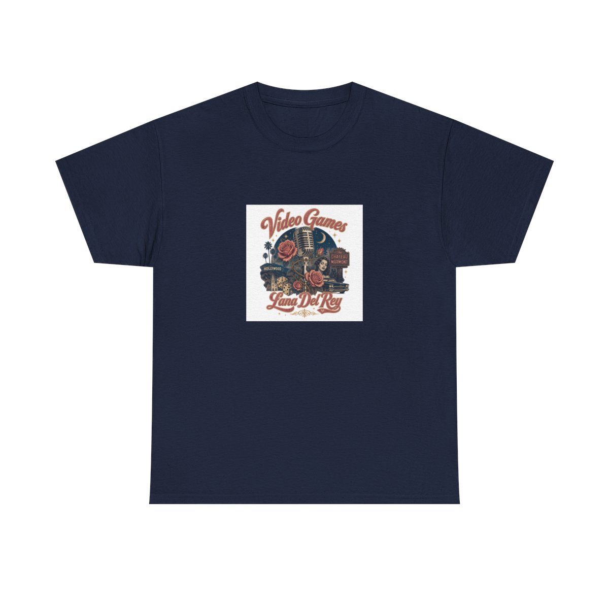 Lana Del Rey "Video Games" Unisex Tee - alternate angle 5, merchandise