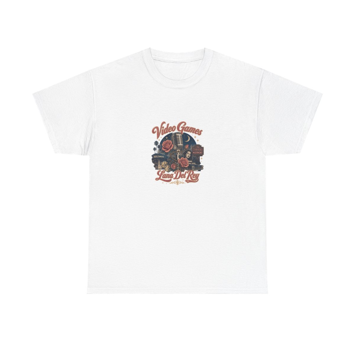 Lana Del Rey "Video Games" Unisex Tee - Official T-Shirts merchandise