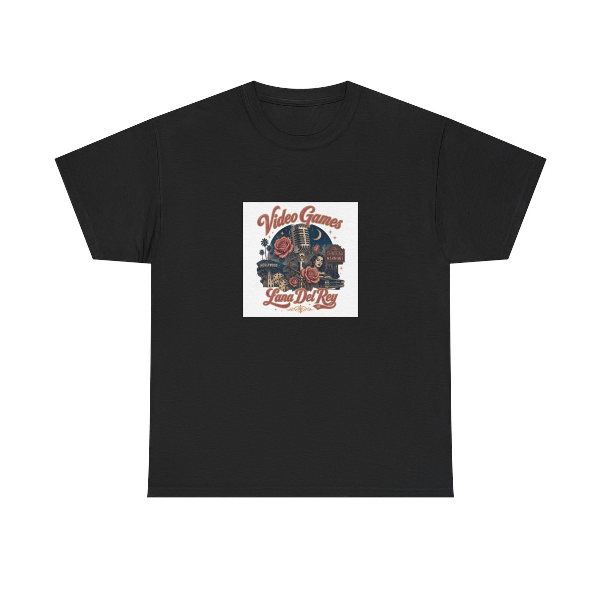 Lana Del Rey "Video Games" Unisex Tee - alternate angle 2, merchandise