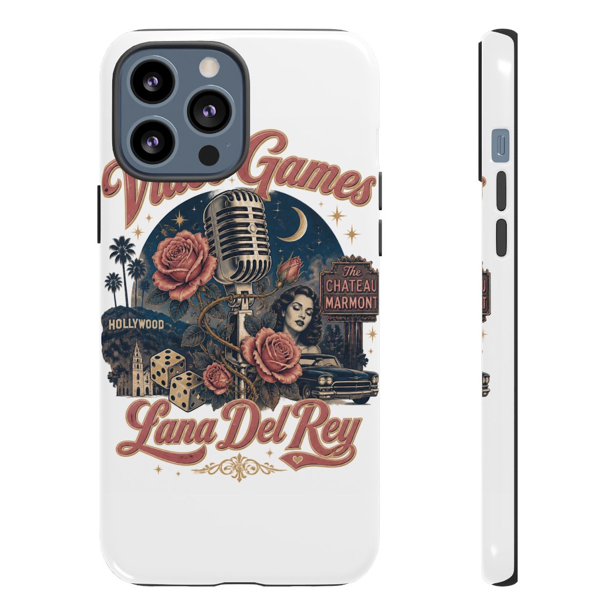 Lana Del Rey "Video Games" Phone Case - alternate angle 2, merchandise