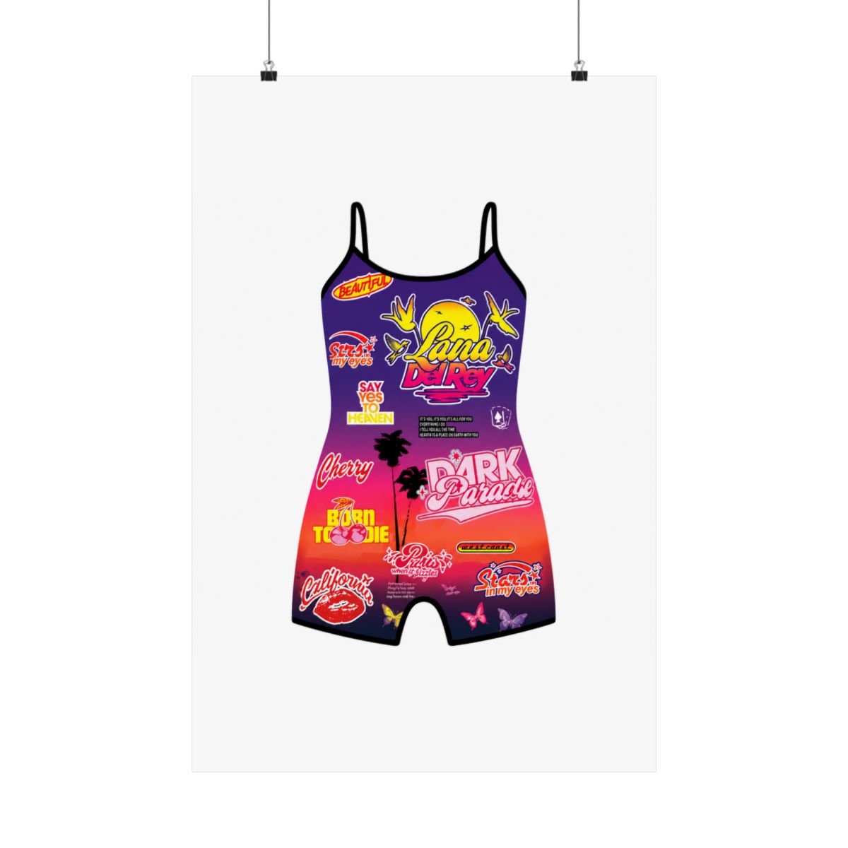 In Paradise Print | Lana Del Rey - Official Posters & Wall Art merchandise