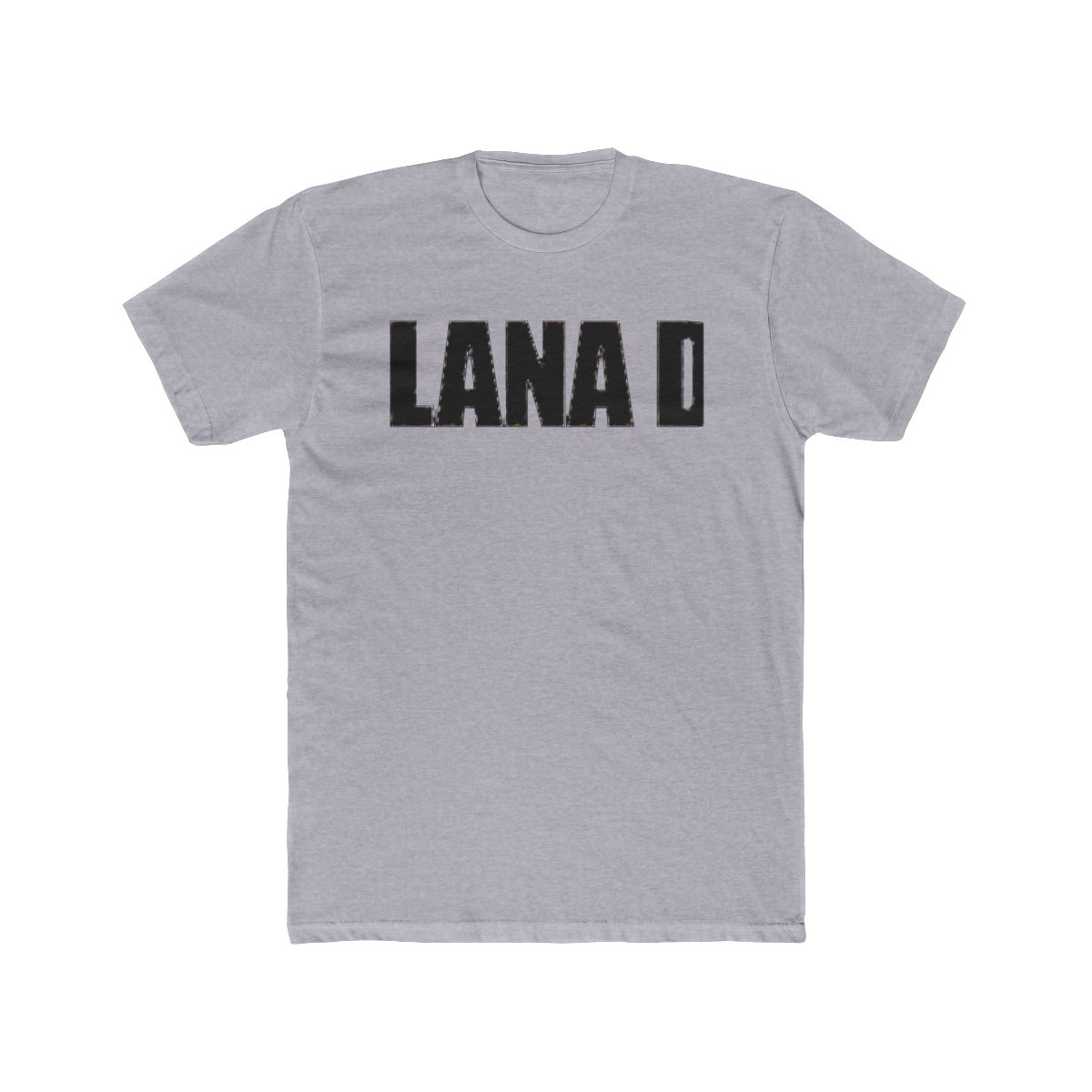 White Cropped T Shirt With Lana Del Rey Logo - alternate angle 4, merchandise