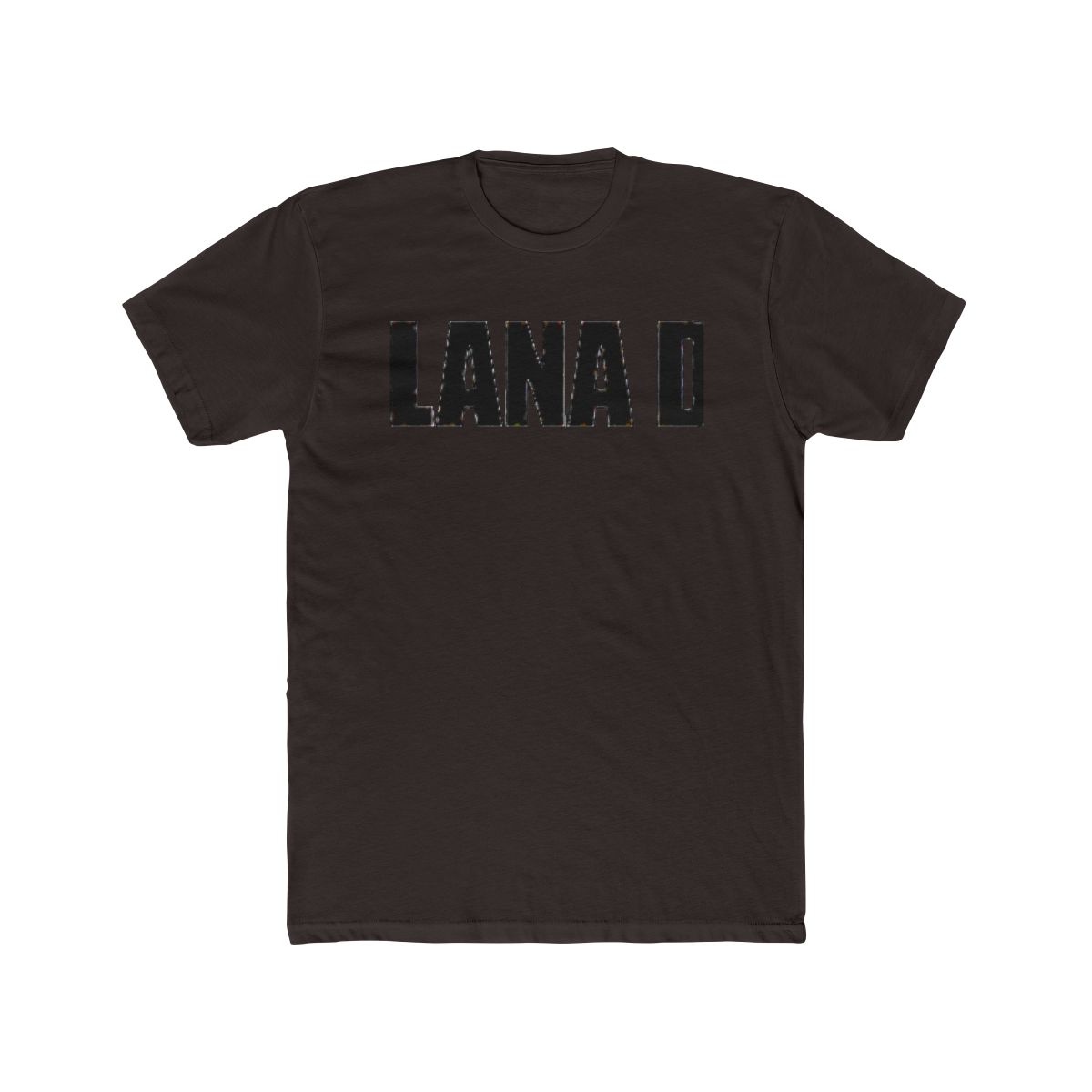 White Cropped T Shirt With Lana Del Rey Logo - alternate angle 2, merchandise
