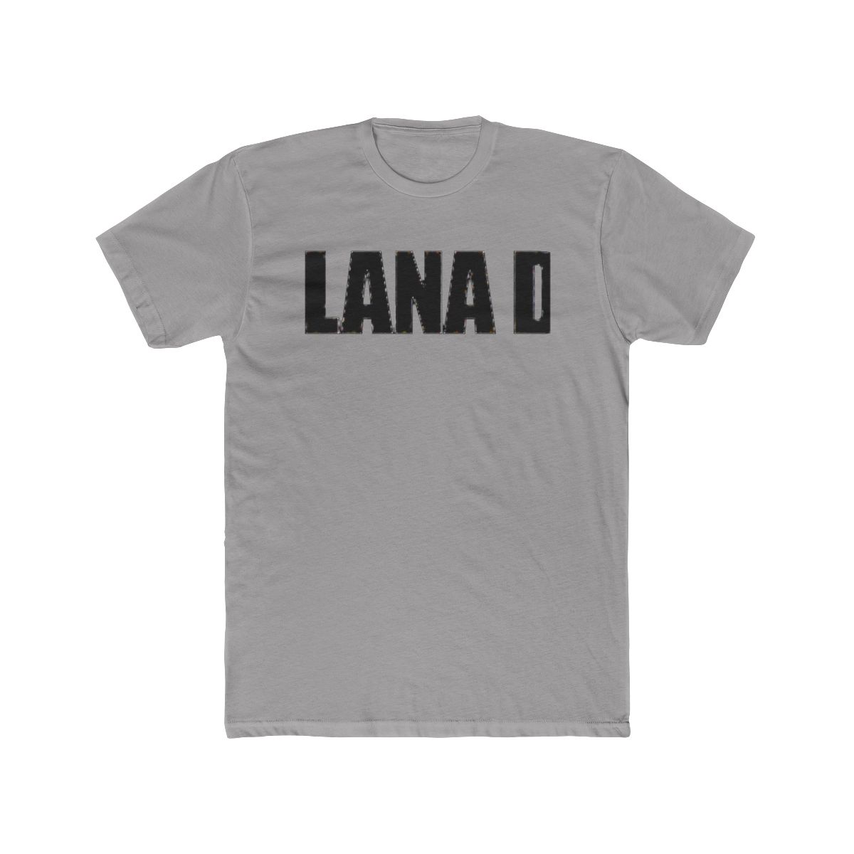 White Cropped T Shirt With Lana Del Rey Logo - Official T-Shirts merchandise