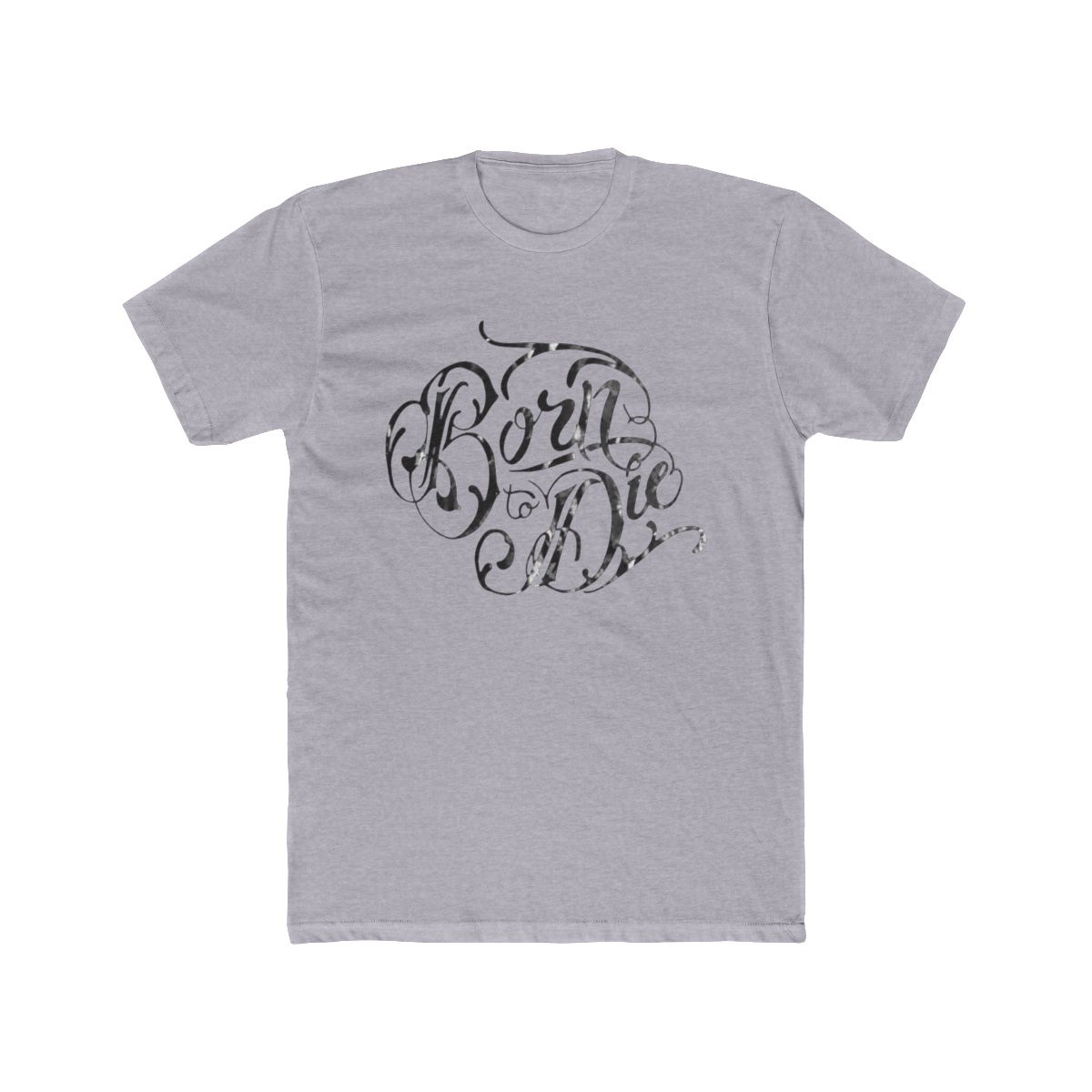 Blue Cropped T Shirt Born To Die | Lana Del Rey - alternate angle 4, merchandise