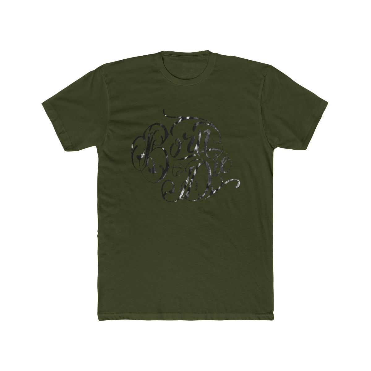 Blue Cropped T Shirt Born To Die | Lana Del Rey - alternate angle 5, merchandise