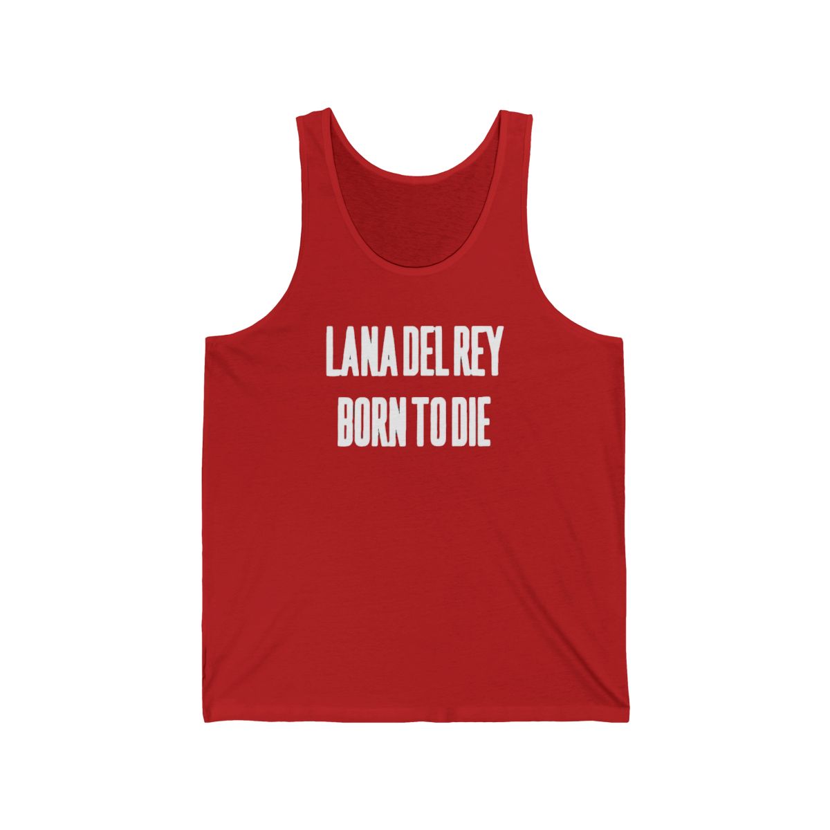 Black Tank Top Born To Die | Lana Del Rey - alternate angle 2, merchandise