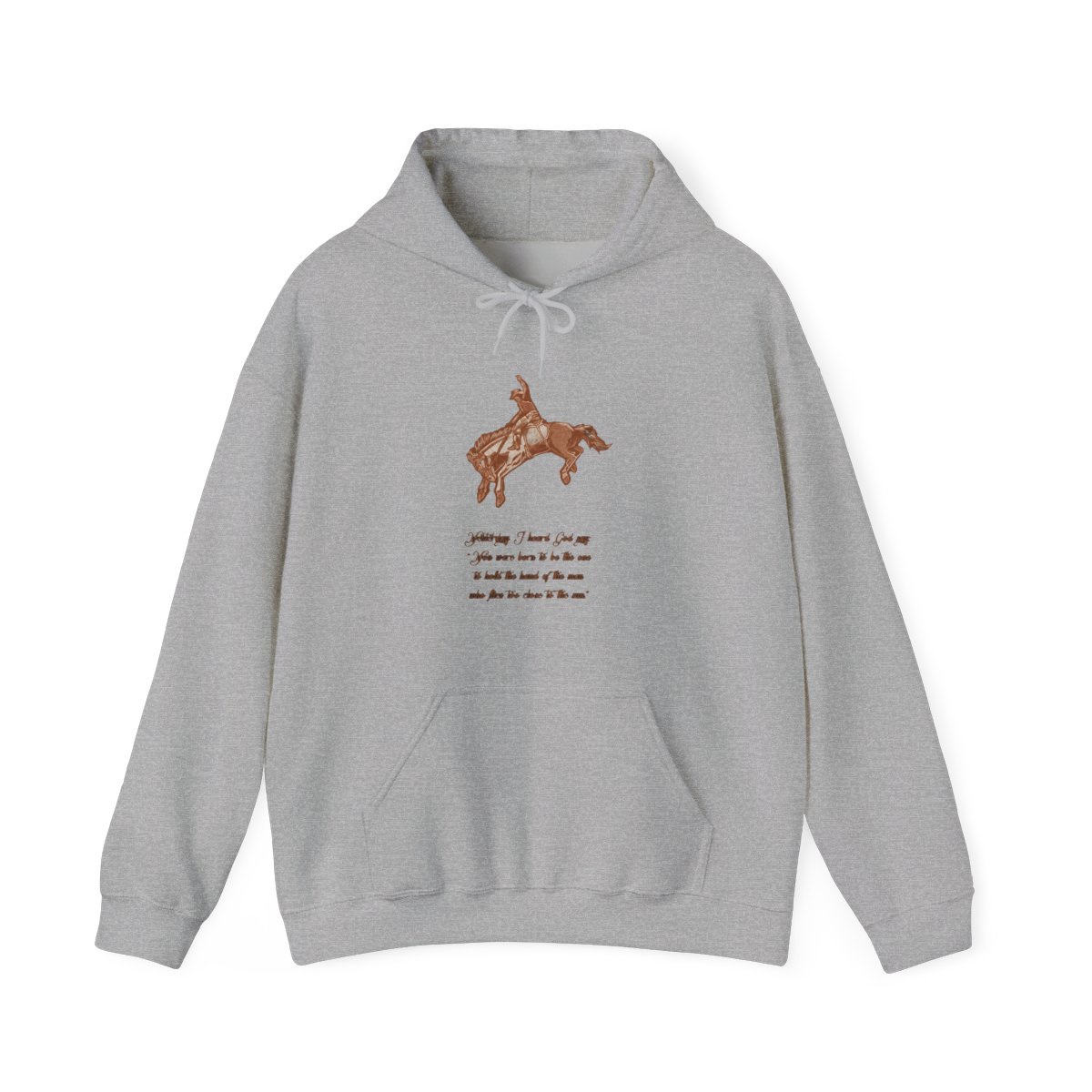 Stagecoach Graphic Hoodie | Western Style Casual Pullover | Lana Del Rey - alternate angle 2, merchandise