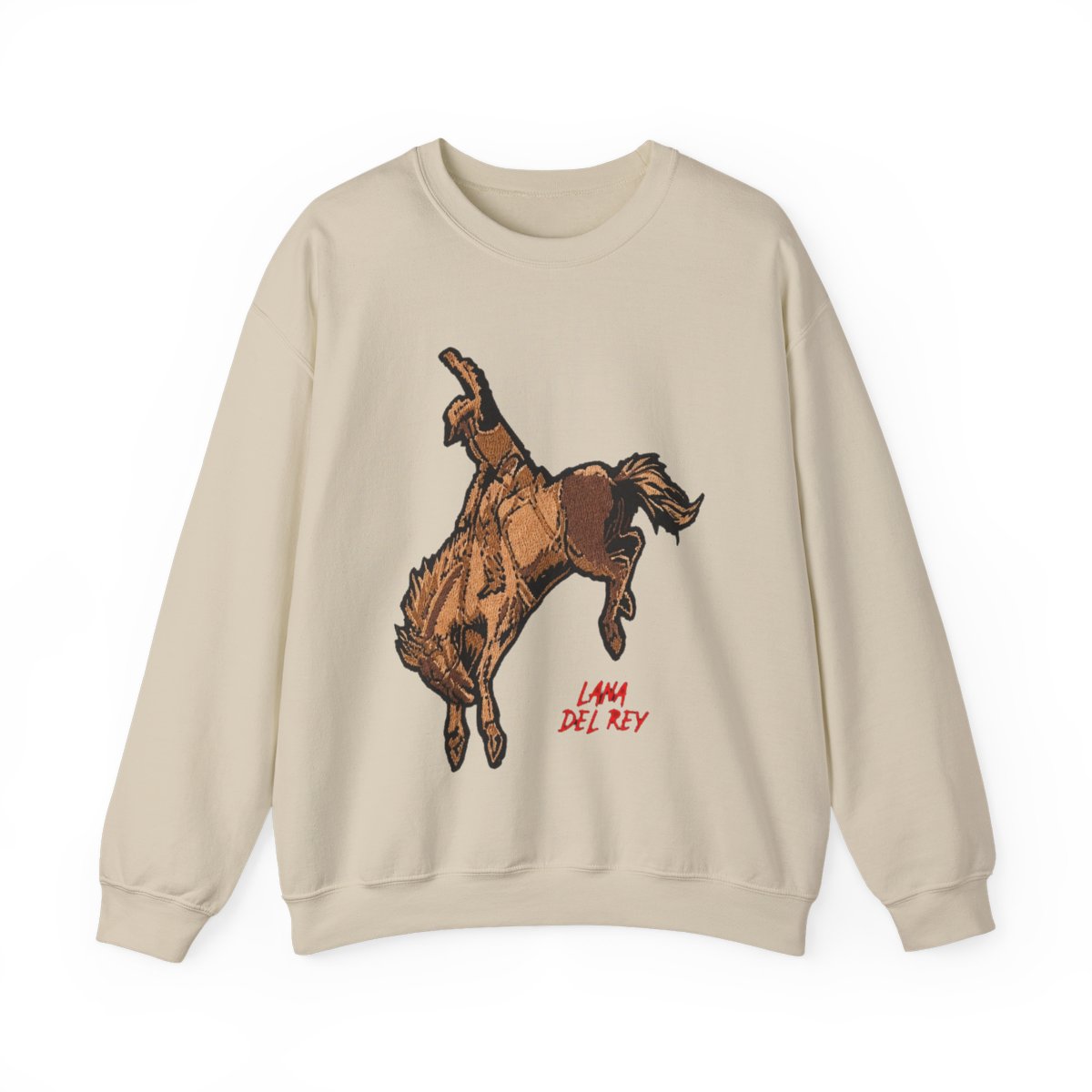 Indio Knit Crewneck - Brown | Lana Del Rey - alternate angle 4, merchandise