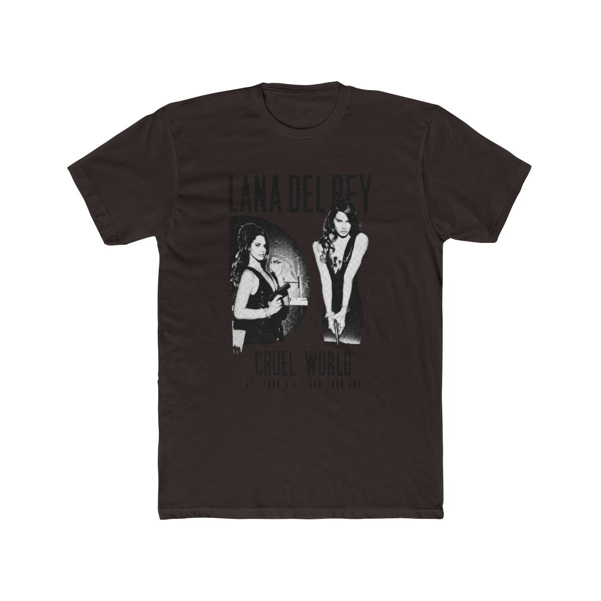 Lana Del Rey Cruel World Merch T Shirt - alternate angle 2, merchandise