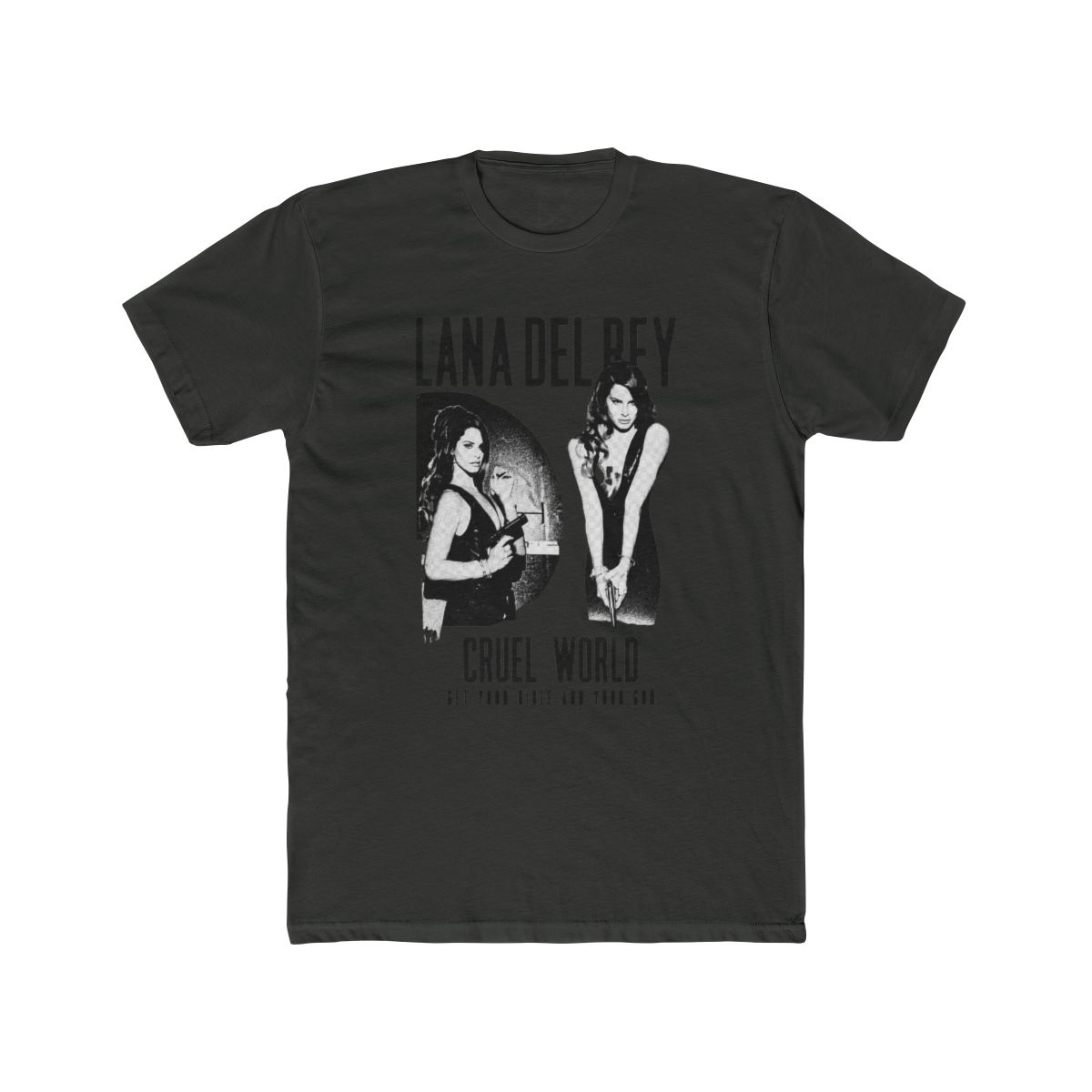 Lana Del Rey Cruel World Merch T Shirt - alternate angle 5, merchandise