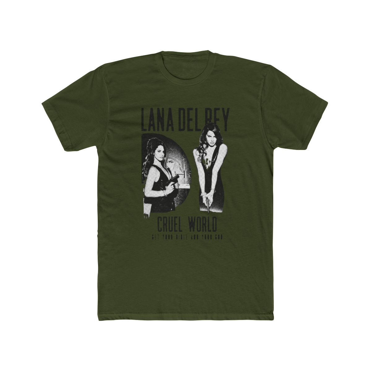 Lana Del Rey Cruel World Merch T Shirt - alternate angle 4, merchandise